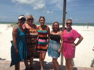 Mary Fran, Susan, Ronni, Shannon, and Kelly.